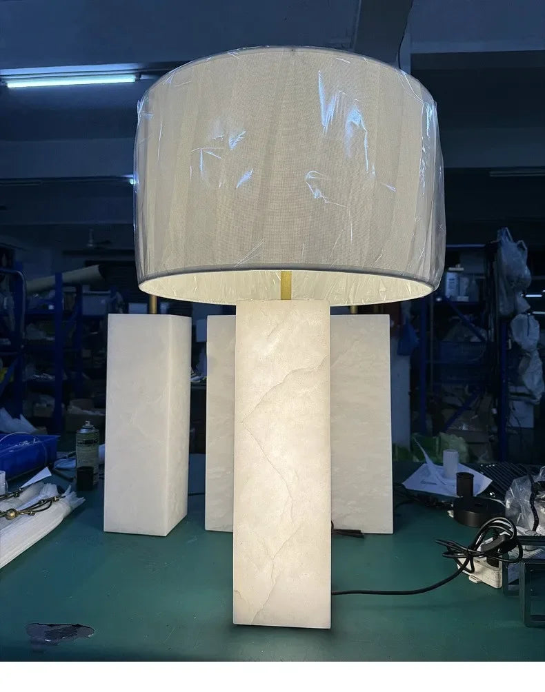 lustre tendance naturel en marbre design lumineux moderne