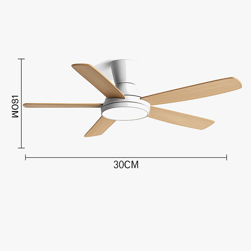 lustre ventilateur silencieux avec télécommande pour un confort optimal