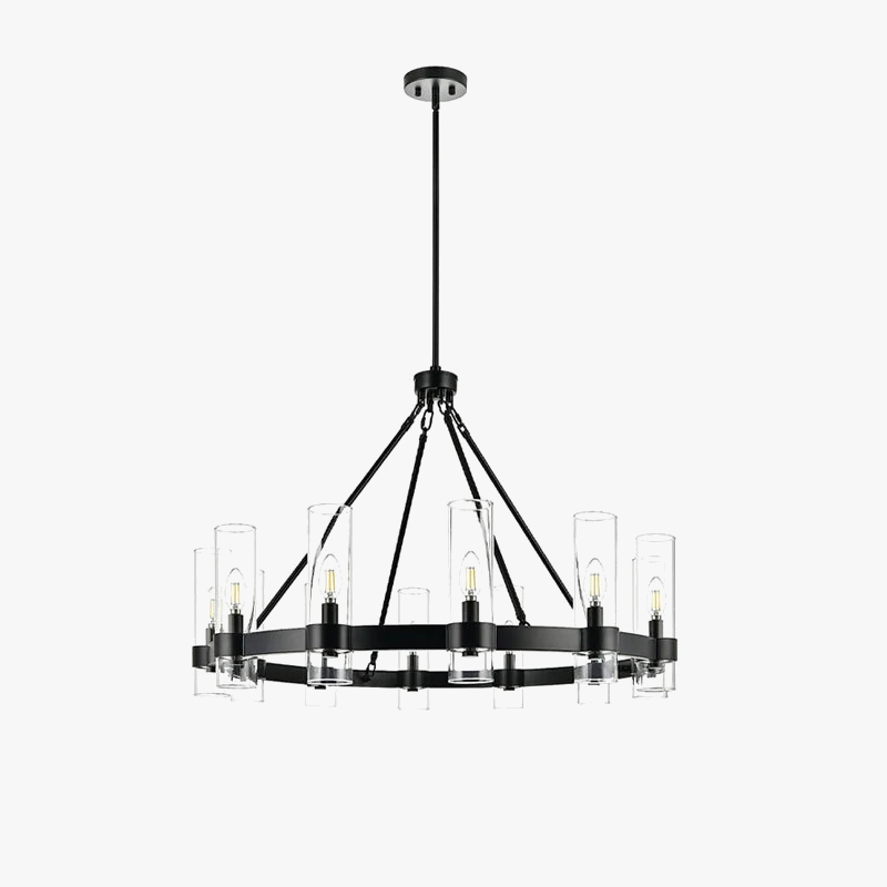 lustre vintage chrome tendance américaine pour intérieur élégant