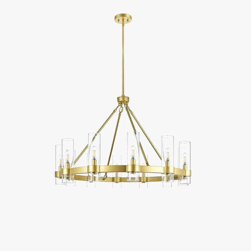 lustre vintage chrome tendance américaine pour intérieur élégant