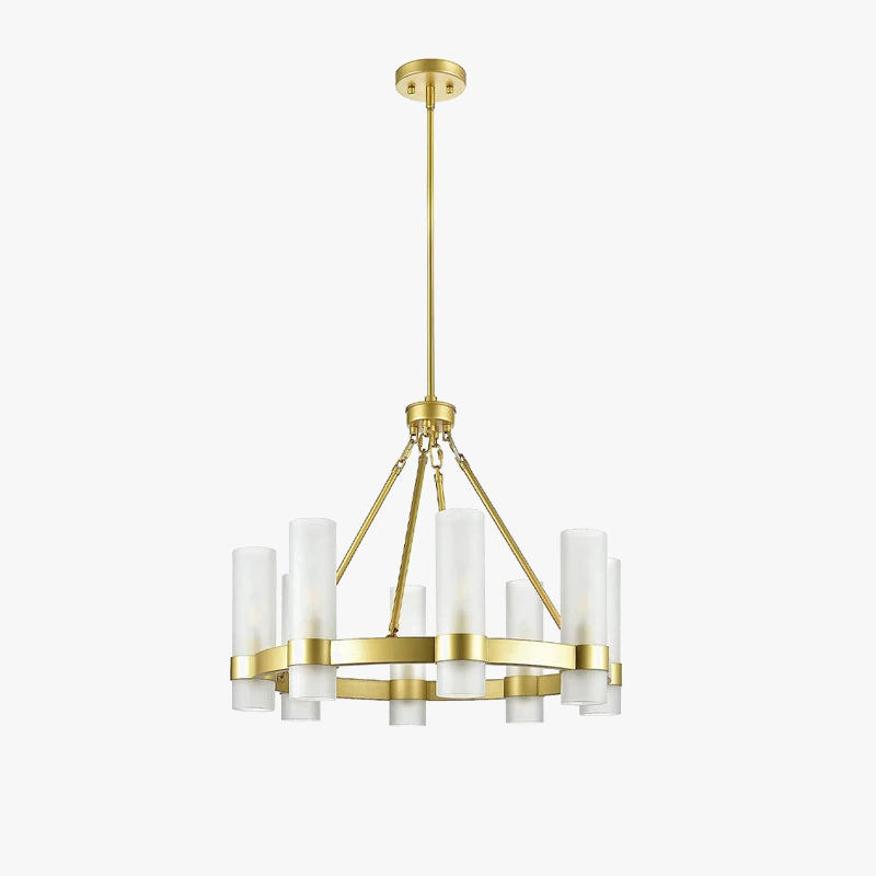 lustre vintage chrome tendance américaine pour intérieur élégant