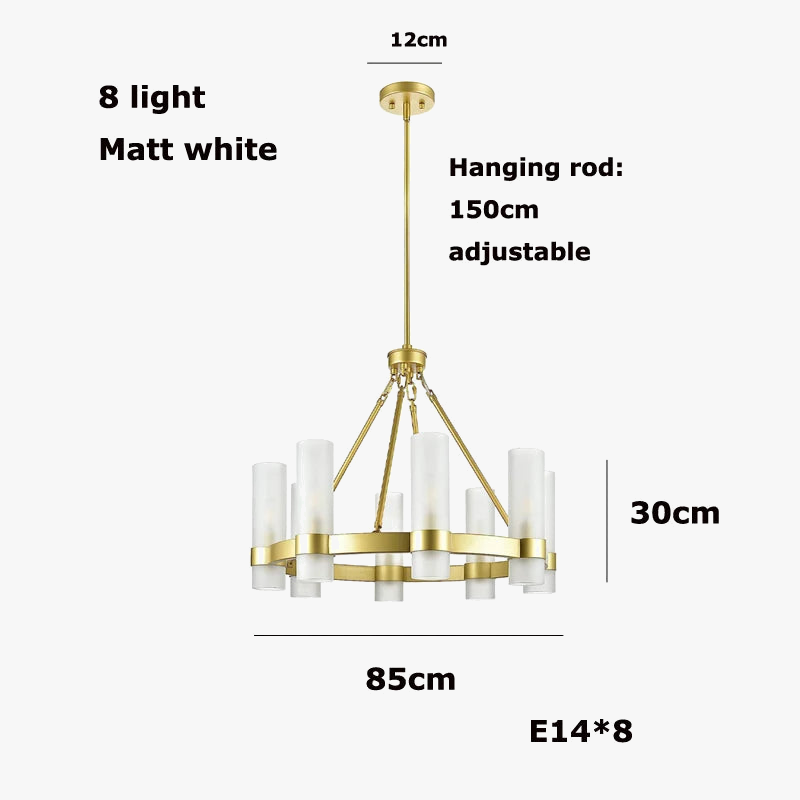 lustre vintage chrome tendance américaine pour intérieur élégant