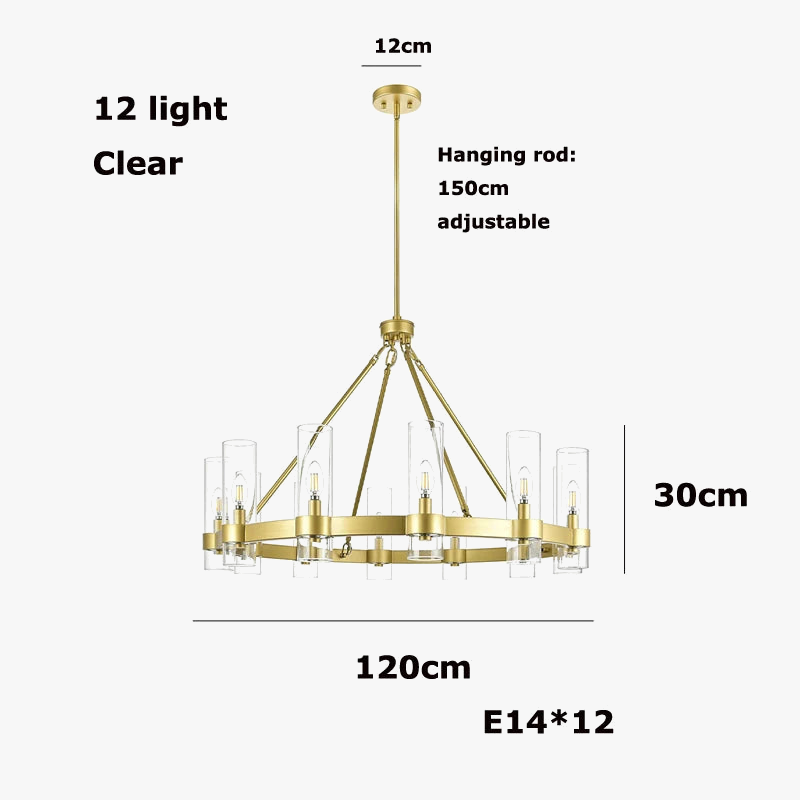 lustre vintage chrome tendance américaine pour intérieur élégant