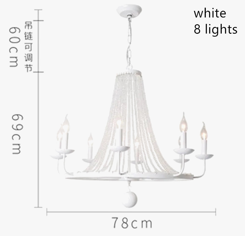 lustre vintage en cristal rétro pour café et bar