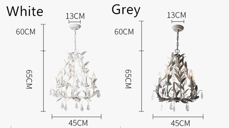 lustre vintage en fer forgé et cristal pour un éclairage rétro
