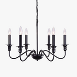 lustre vintage en métal style industriel pour éclairage classique