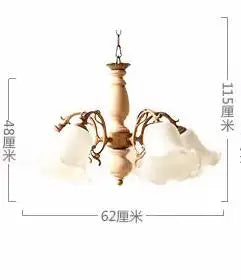 lustre vintage en verre dépoli style nordique éclairage suspendu