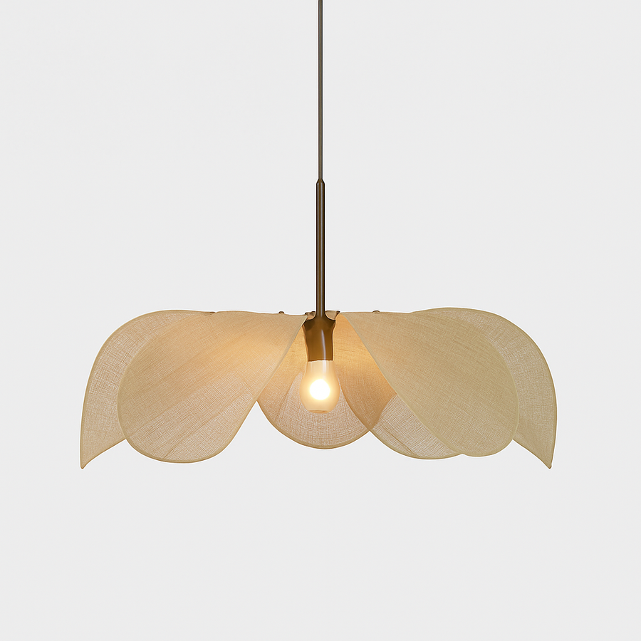 lustre vintage wabi sabi nordique pour un éclairage décoratif élégant