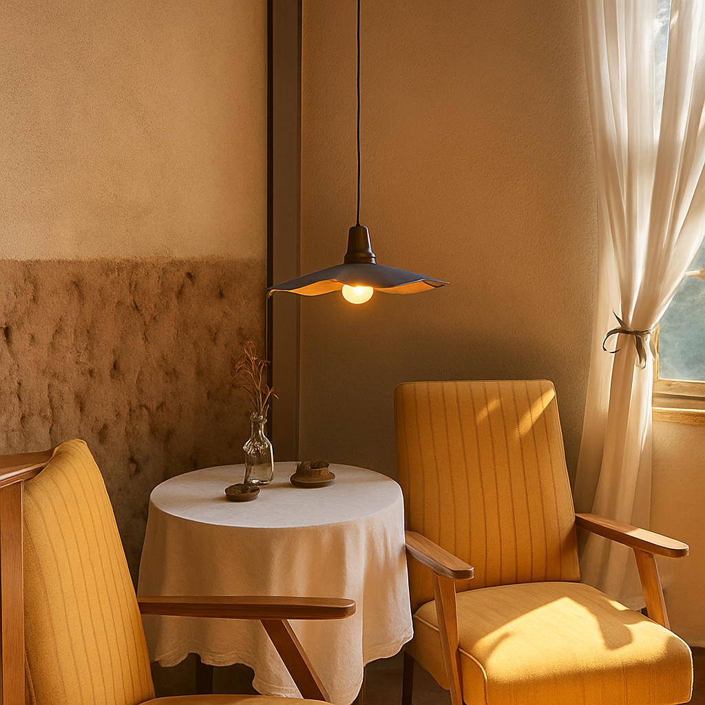 lustre vintage wabi sabi pour bar restaurant et loft
