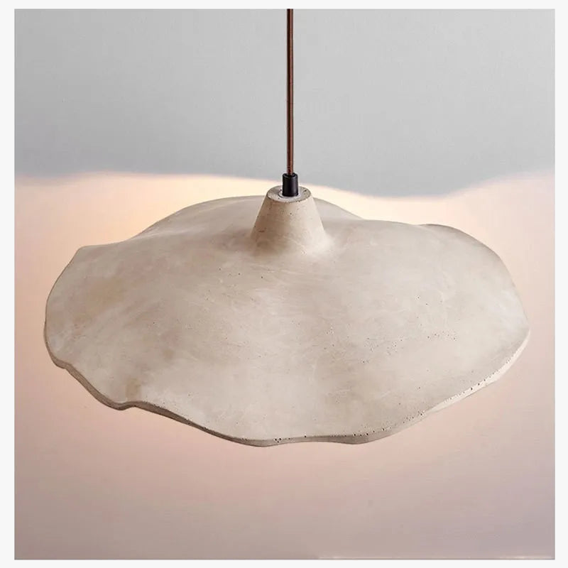 lustre wabi-sabi en ciment pour décoration intérieure et extérieure