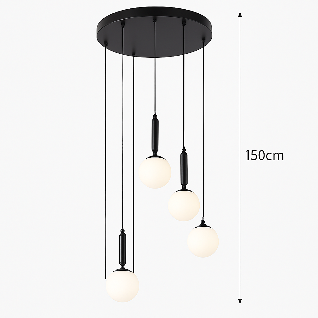 Lustres de décoration nordique pour salle à manger lustre lampes suspendues lampes suspendues pour plafonnier éclairage intérieur
