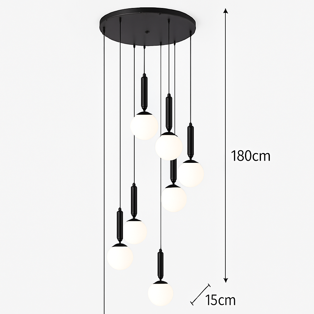 Lustres de décoration nordique pour salle à manger lustre lampes suspendues lampes suspendues pour plafonnier éclairage intérieur