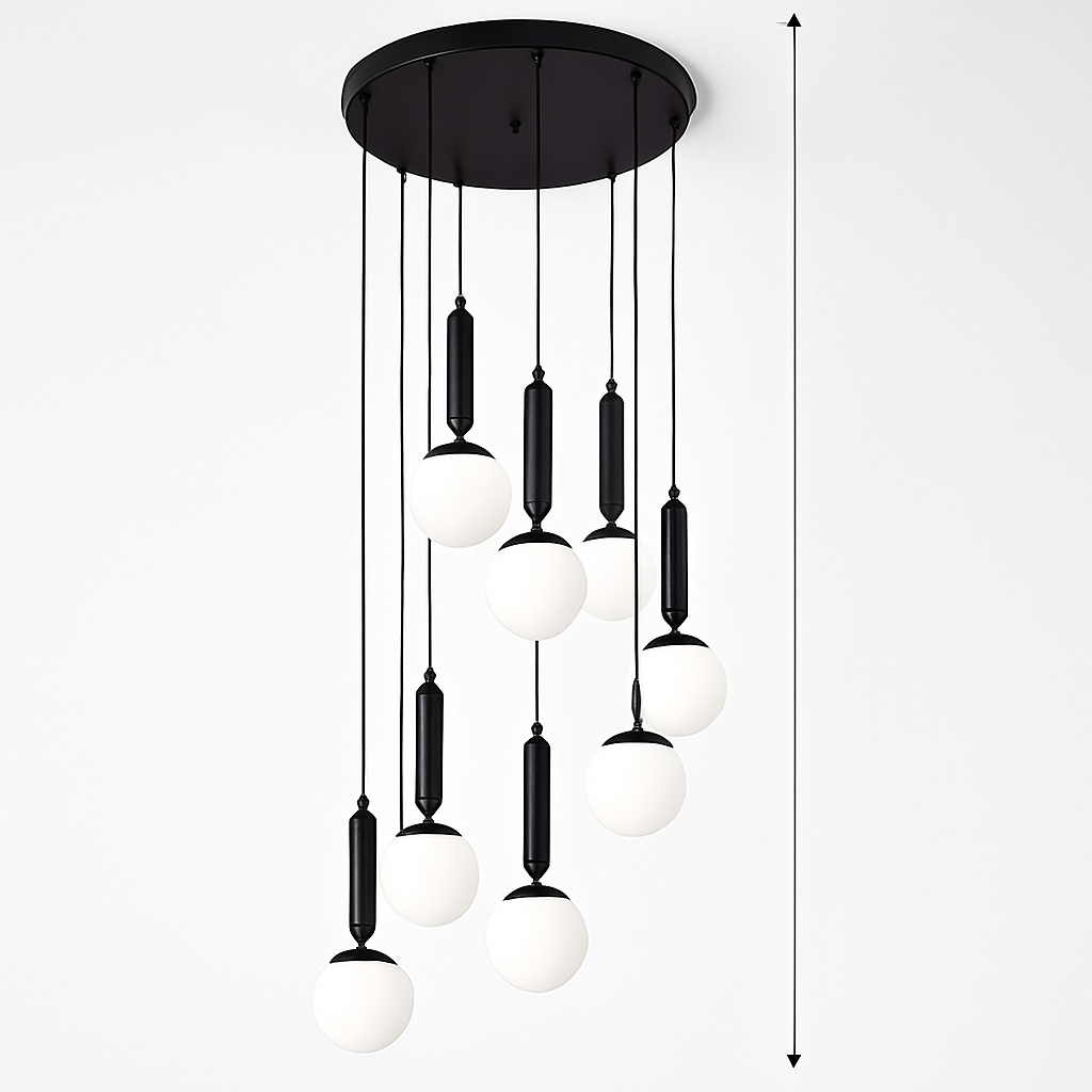 Lustres de décoration nordique pour salle à manger lustre lampes suspendues lampes suspendues pour plafonnier éclairage intérieur