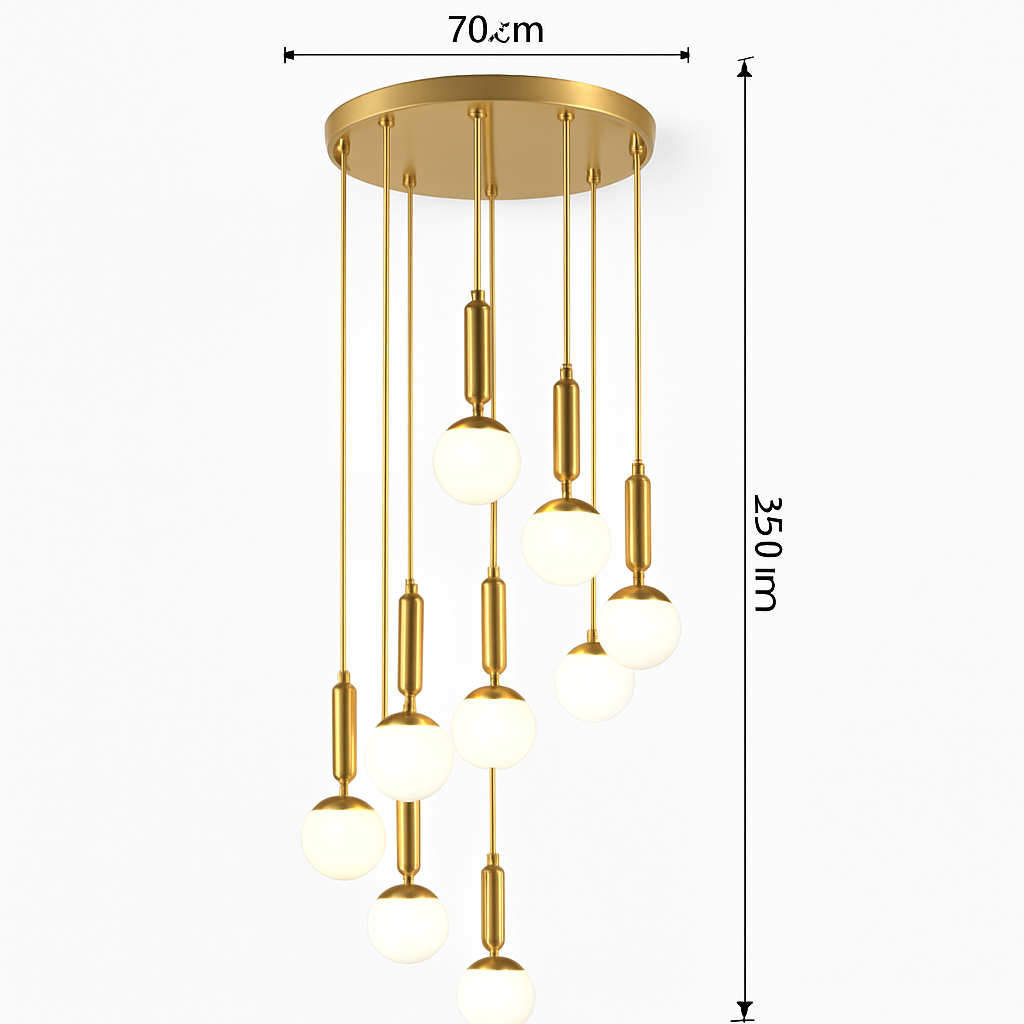Lustres de décoration nordique pour salle à manger lustre lampes suspendues lampes suspendues pour plafonnier éclairage intérieur
