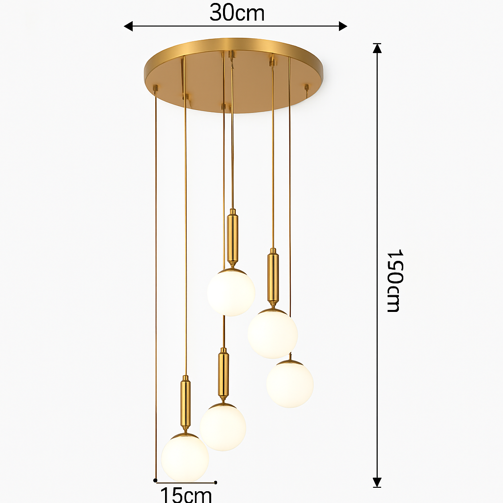 Lustres de décoration nordique pour salle à manger lustre lampes suspendues lampes suspendues pour plafonnier éclairage intérieur