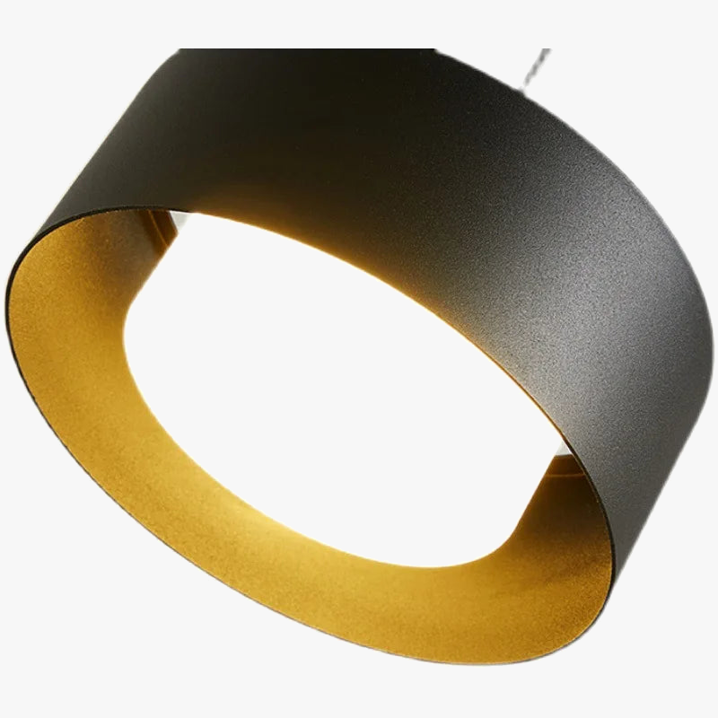 lustres led de chevet en laiton gradation 3 couleurs
