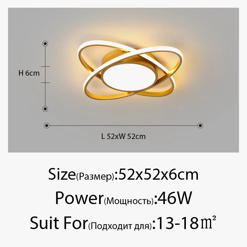 lustres led modernes pour intérieur entrée maison