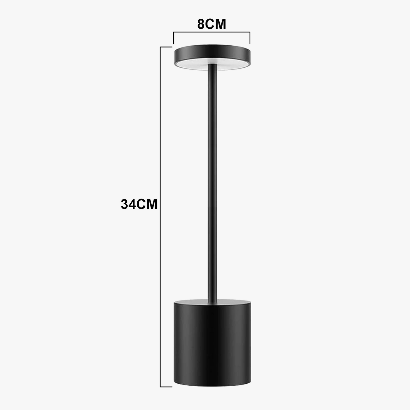 Lampe de table sans fil MEEROX