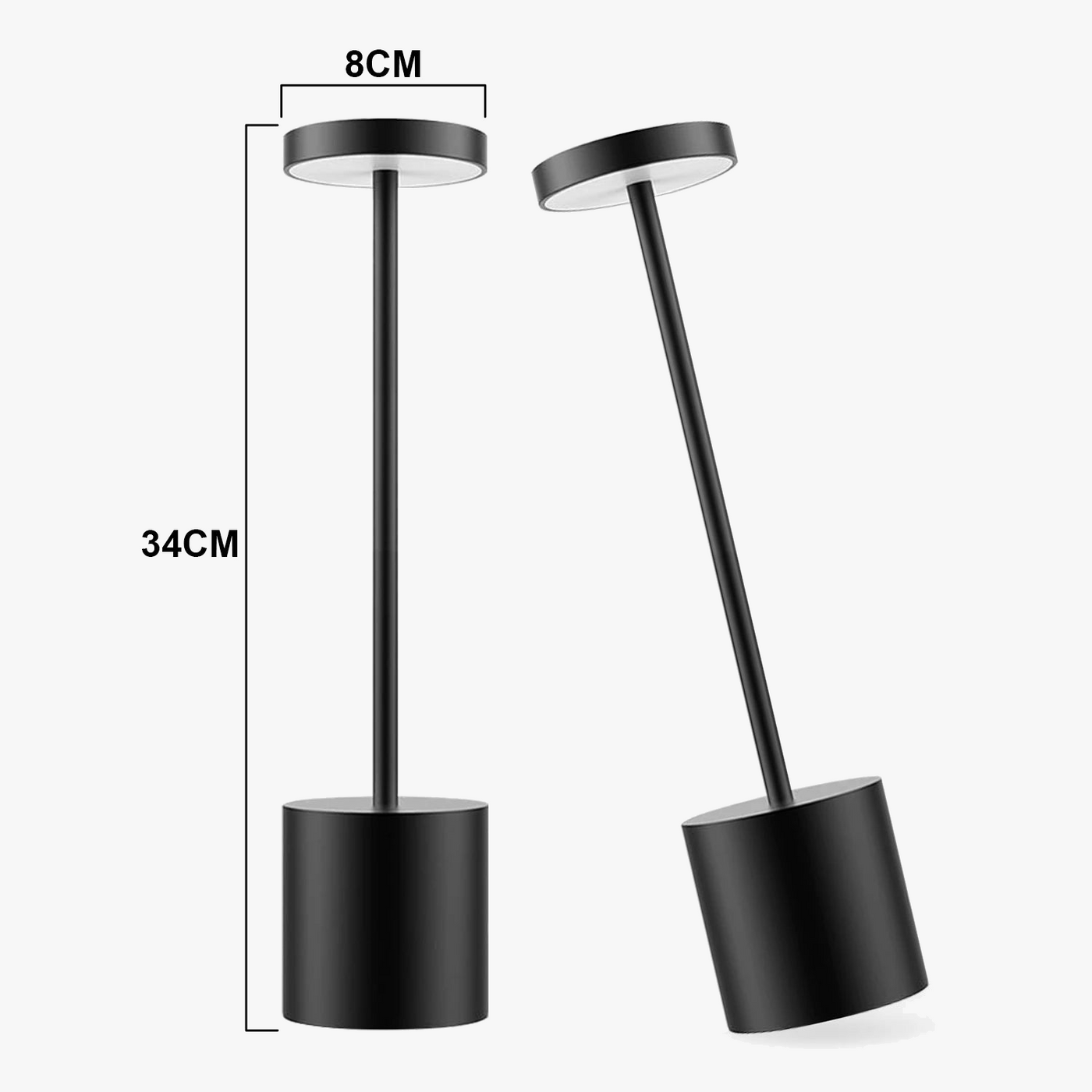 Lampe de table sans fil MEEROX