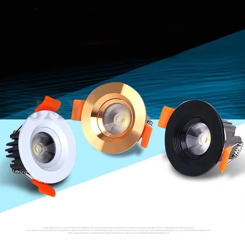 mini spot led intégré pour éclairage discret et élégant