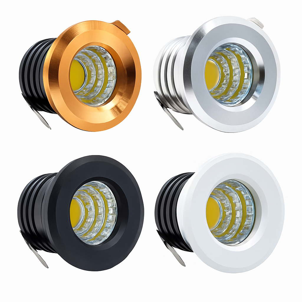 Mini Spot lumineux LED encastrable avec technologie COB