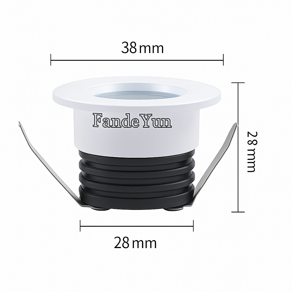 Mini Spot lumineux LED encastrable avec technologie COB