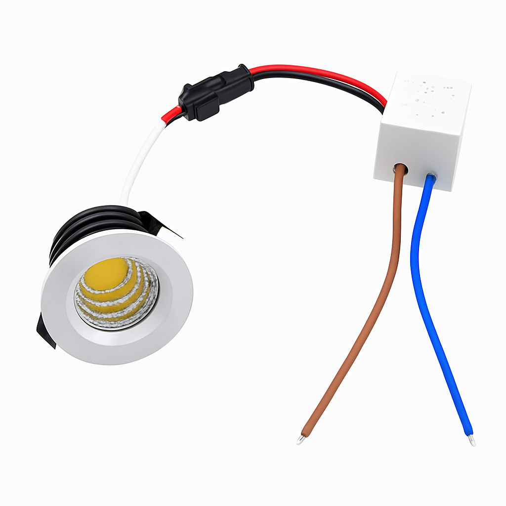 Mini Spot lumineux LED encastrable avec technologie COB