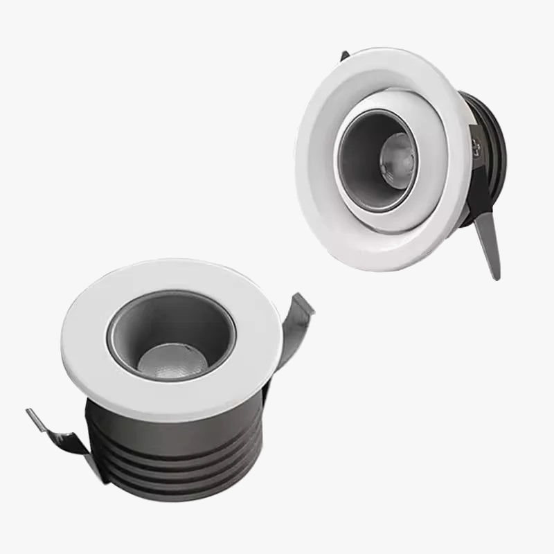 mini tube led anti-éblouissement intégré intensité réglable cob projecteur plafond maison