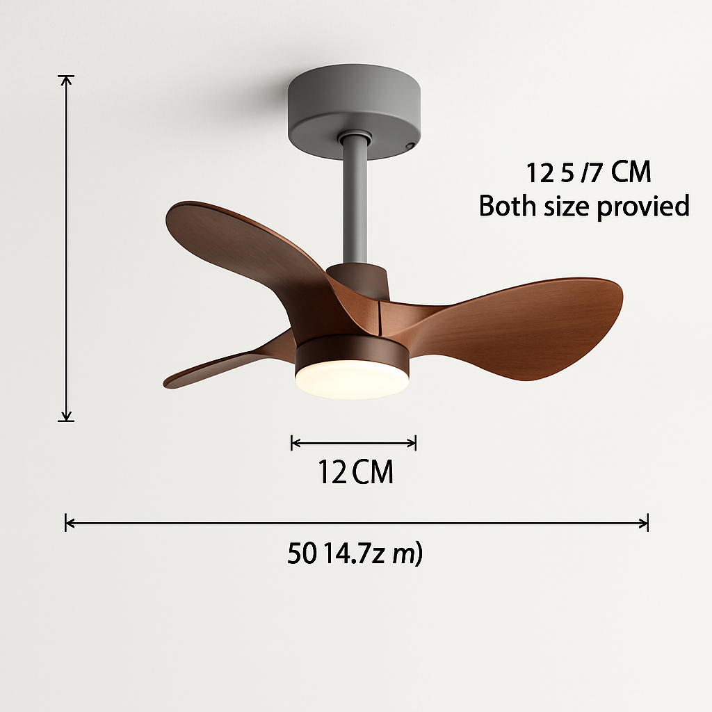 mini ventilateur de plafond moderne avec lumières pour enfants