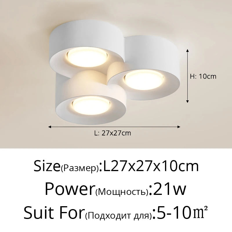 minimaliste spot led spot sans lumière principale
