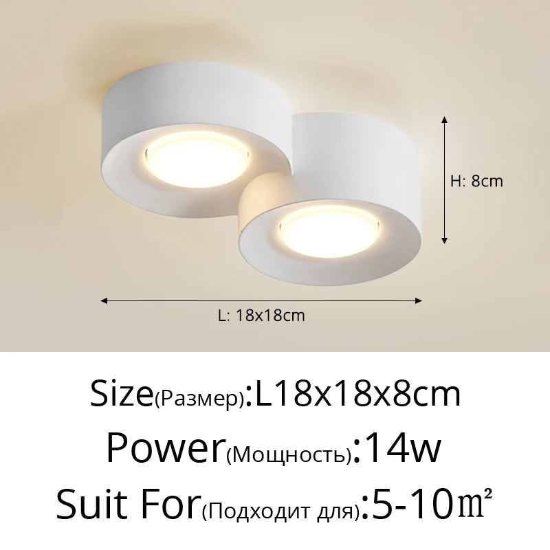 minimaliste spot led spot sans lumière principale
