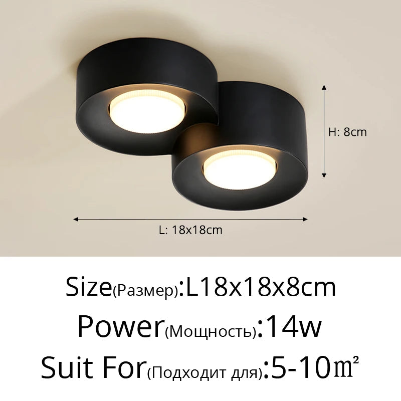 minimaliste spot led spot sans lumière principale