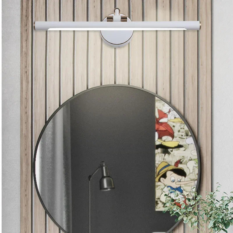 applique miroir à led moderne éclairage minimaliste rétractable intérieur