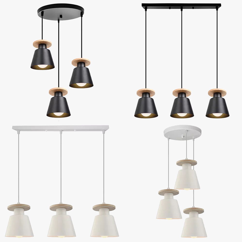 Moderne Led salle à manger suspension lumières Luminaire nordique intérieur chevet cuisine barre suspension lampe Luminaire décor à la maison éclairage goutte