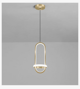 Suspension LED moderne lumières noir/or Lustre Table salle à manger cuisine Lustre lampe suspendue luminaire décor à la maison éclairage intérieur