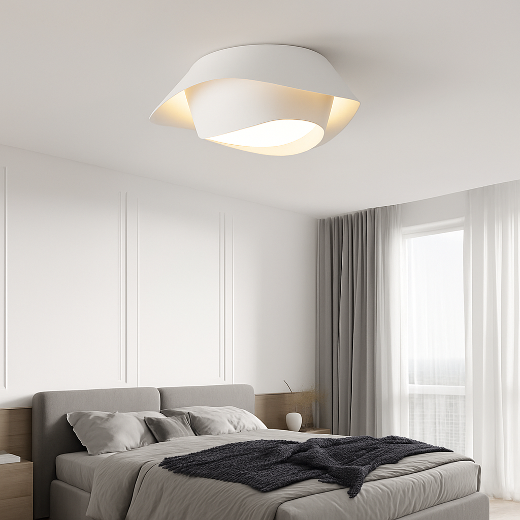 Moderne et Simple Art nordique créativité lait blanc livre chambre plafonnier ménage Restaurant suspension