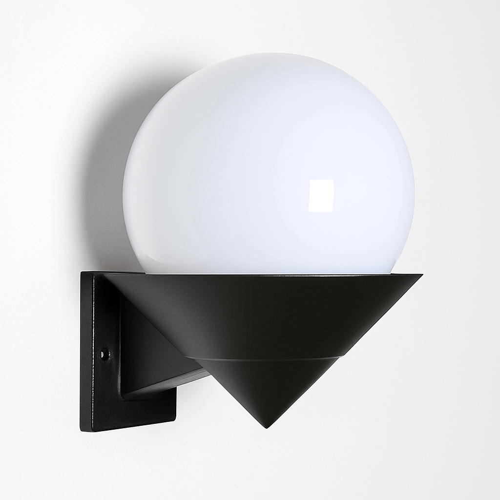 Moderne LED Globe Applique 15W Extérieur Étanche Jardin Appliques Murales Balcon Cour Ailse Escalier Extérieur Applique Murale