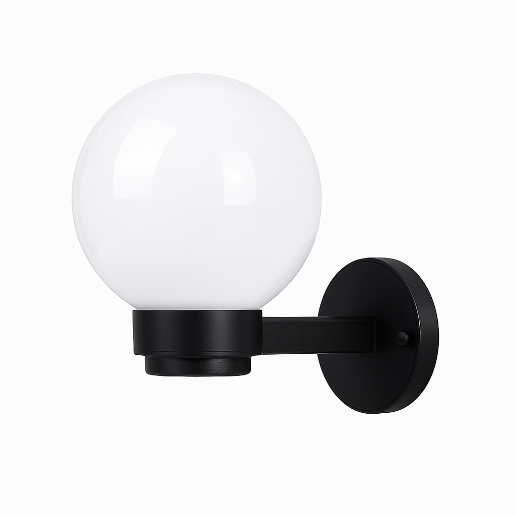 Moderne LED Globe Applique 15W Extérieur Étanche Jardin Appliques Murales Balcon Cour Ailse Escalier Extérieur Applique Murale