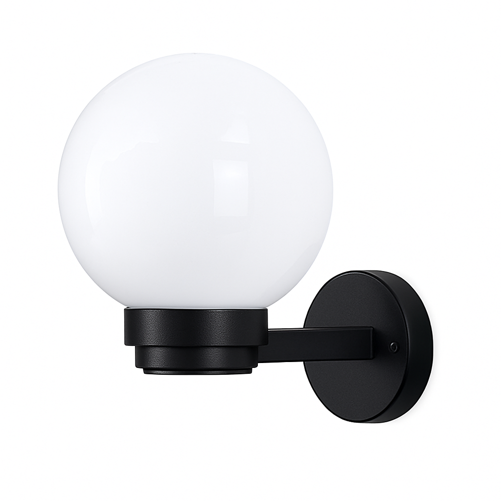 Moderne LED Globe Applique 15W Extérieur Étanche Jardin Appliques Murales Balcon Cour Ailse Escalier Extérieur Applique Murale