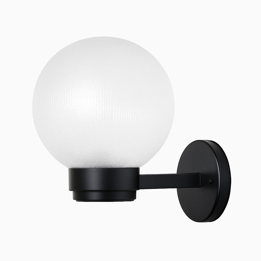 Moderne LED Globe Applique 15W Extérieur Étanche Jardin Appliques Murales Balcon Cour Ailse Escalier Extérieur Applique Murale