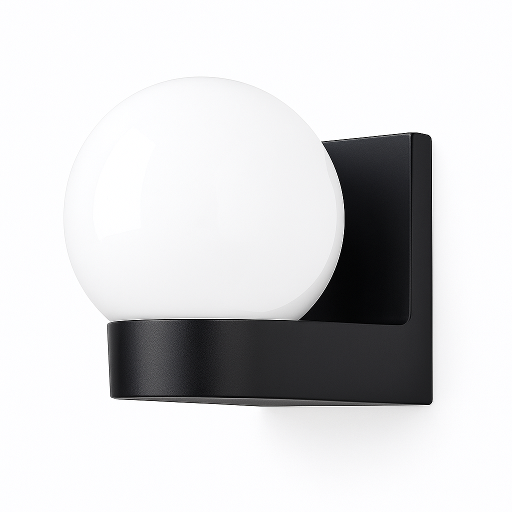 Moderne LED Globe Applique 15W Extérieur Étanche Jardin Appliques Murales Balcon Cour Ailse Escalier Extérieur Applique Murale