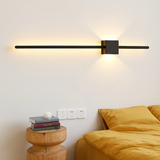 Moderne minimaliste LED intérieur applique ligne lampe longue bande applique murale TV fond mur chambre salon allée couloir lampe