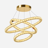 Moonriver Lighting Suspension en cristal modernes pour plafond salon chambre lustre décorations pour la maison suspension lumière lustre
