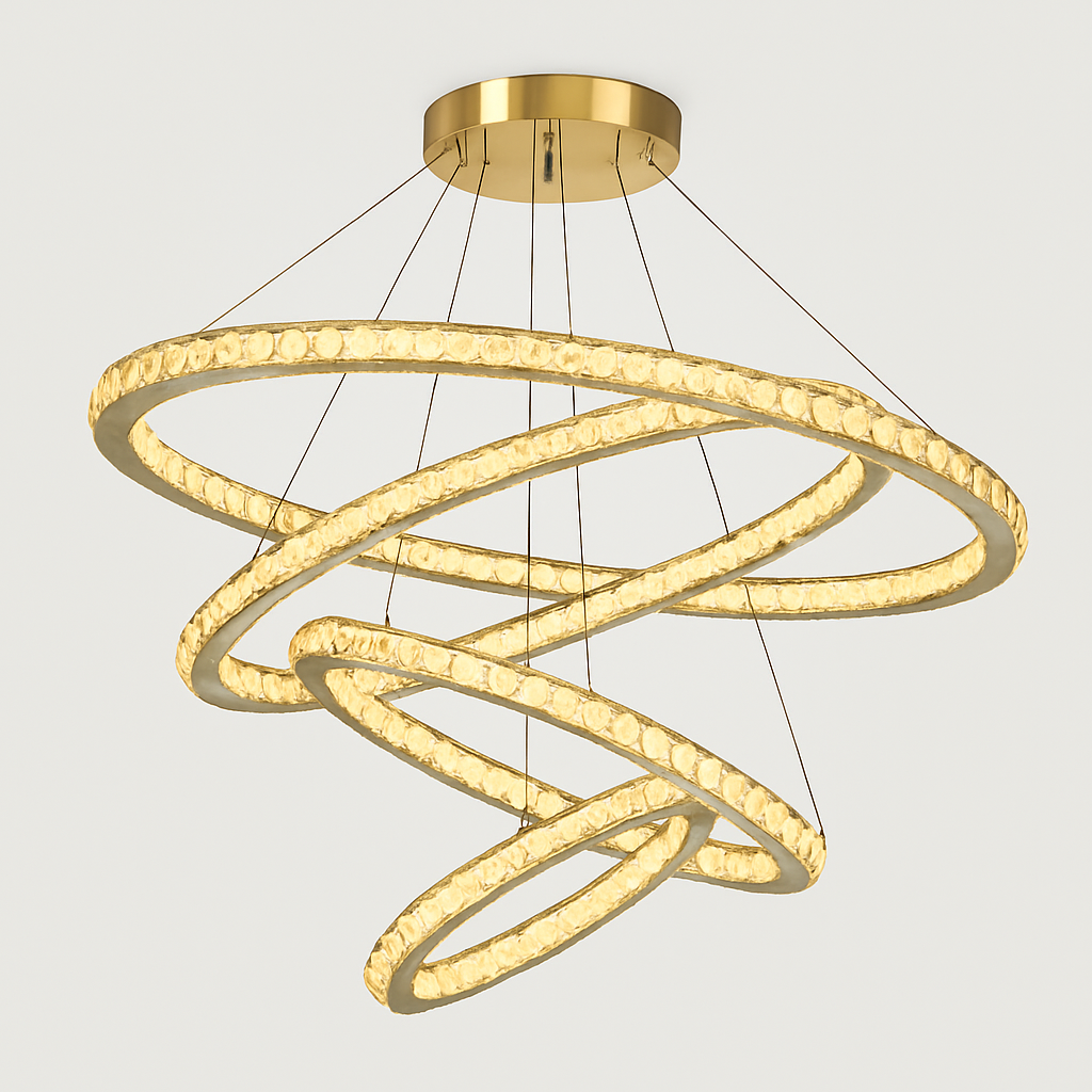 Moonriver Lighting Suspension en cristal modernes pour plafond salon chambre lustre décorations pour la maison suspension lumière lustre