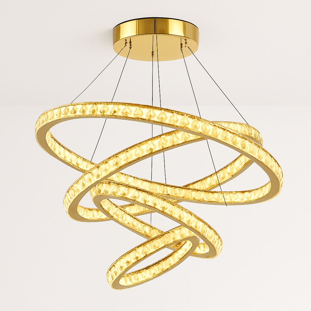 Moonriver Lighting Suspension en cristal modernes pour plafond salon chambre lustre décorations pour la maison suspension lumière lustre