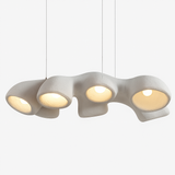 Nordic Pendant Lights Minimalist Resin Suspension Hanging Lamp For Living Room Dining Room Lobby