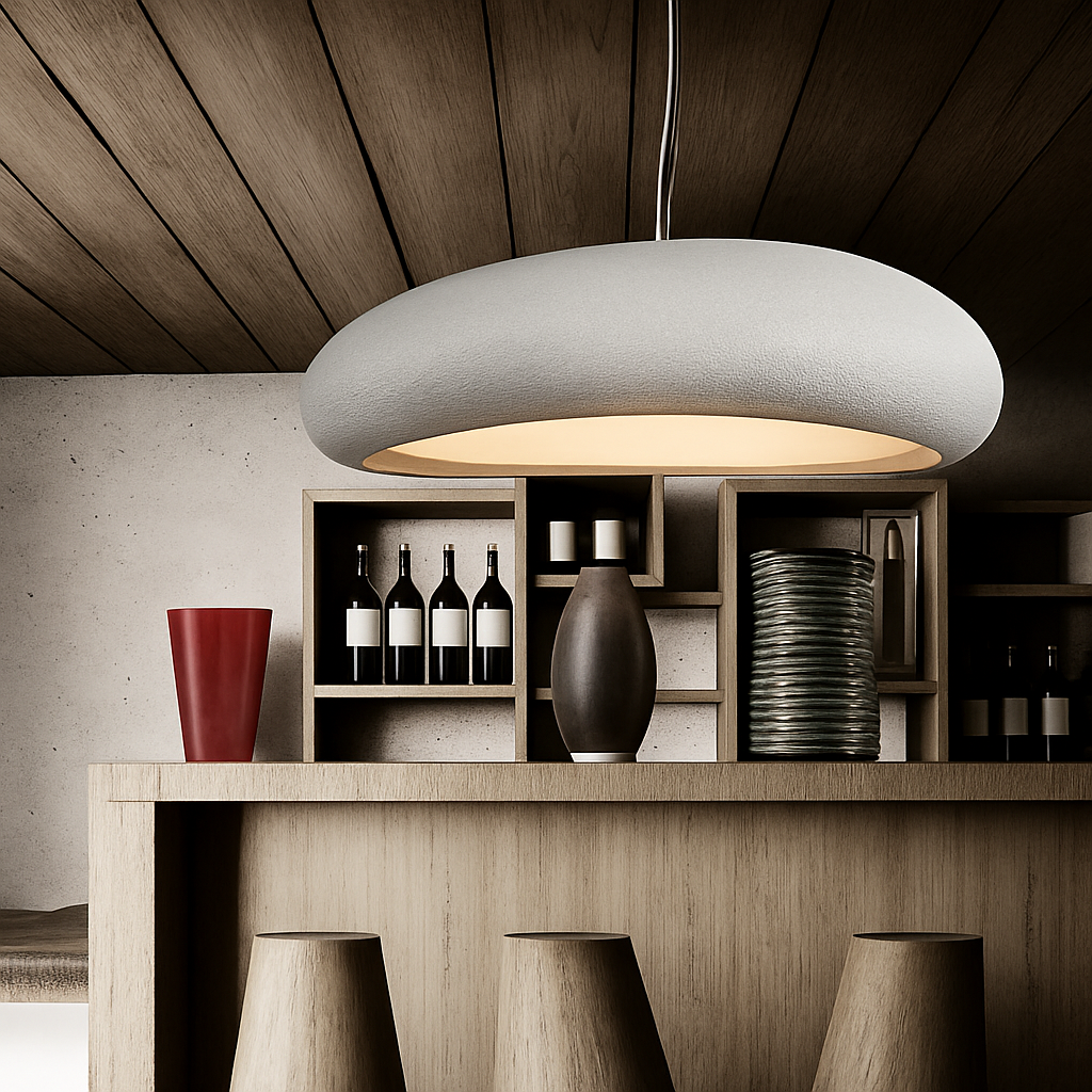 Nordic Wabi Sabi Restaurant LED Pendant Light Lustre Living Room Chandelier Kitchen Island Bar Cafe Loft Home Decor Hanging Lamp