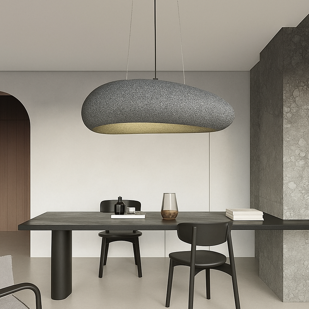 Nordic Wabi Sabi Restaurant LED Pendant Light Lustre Living Room Chandelier Kitchen Island Bar Cafe Loft Home Decor Hanging Lamp