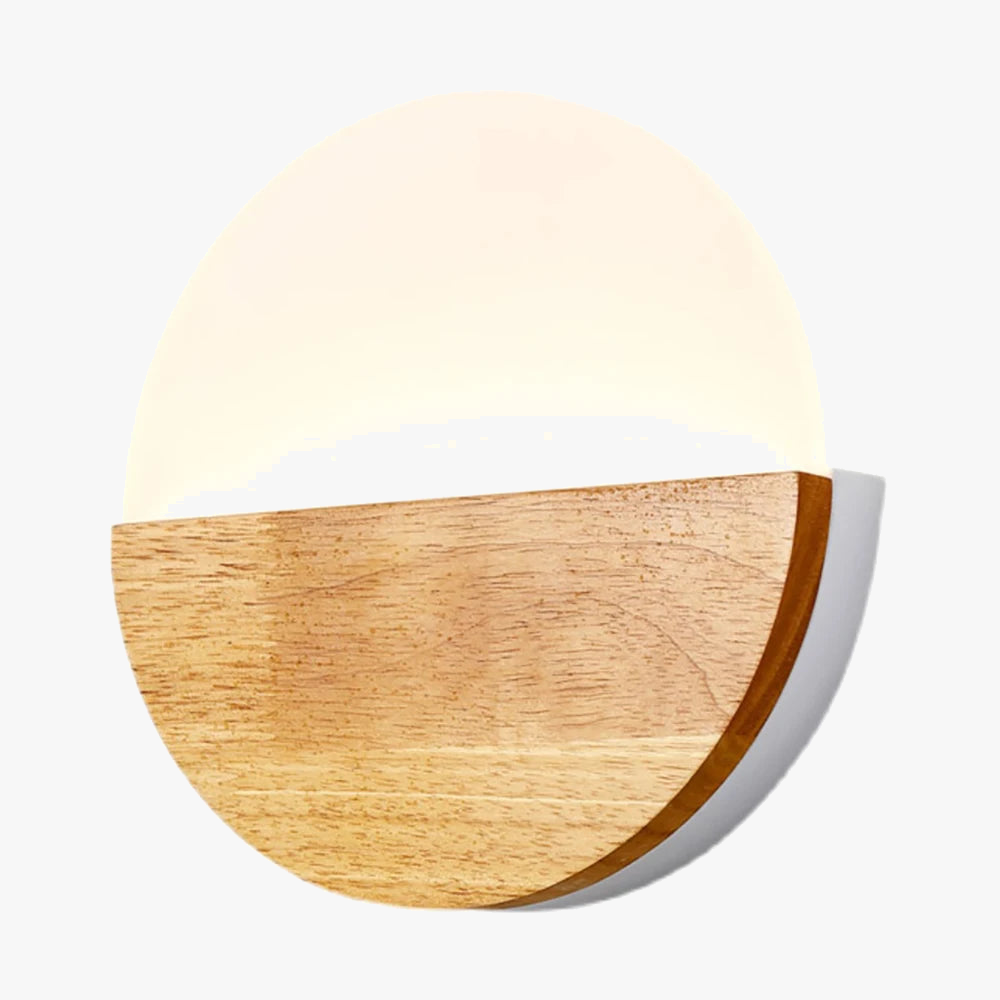 Nordique LED applique murale en bois acrylique chevet applique murale éclairage intérieur décor à la maison chambre salon cuisine étude allée lampe