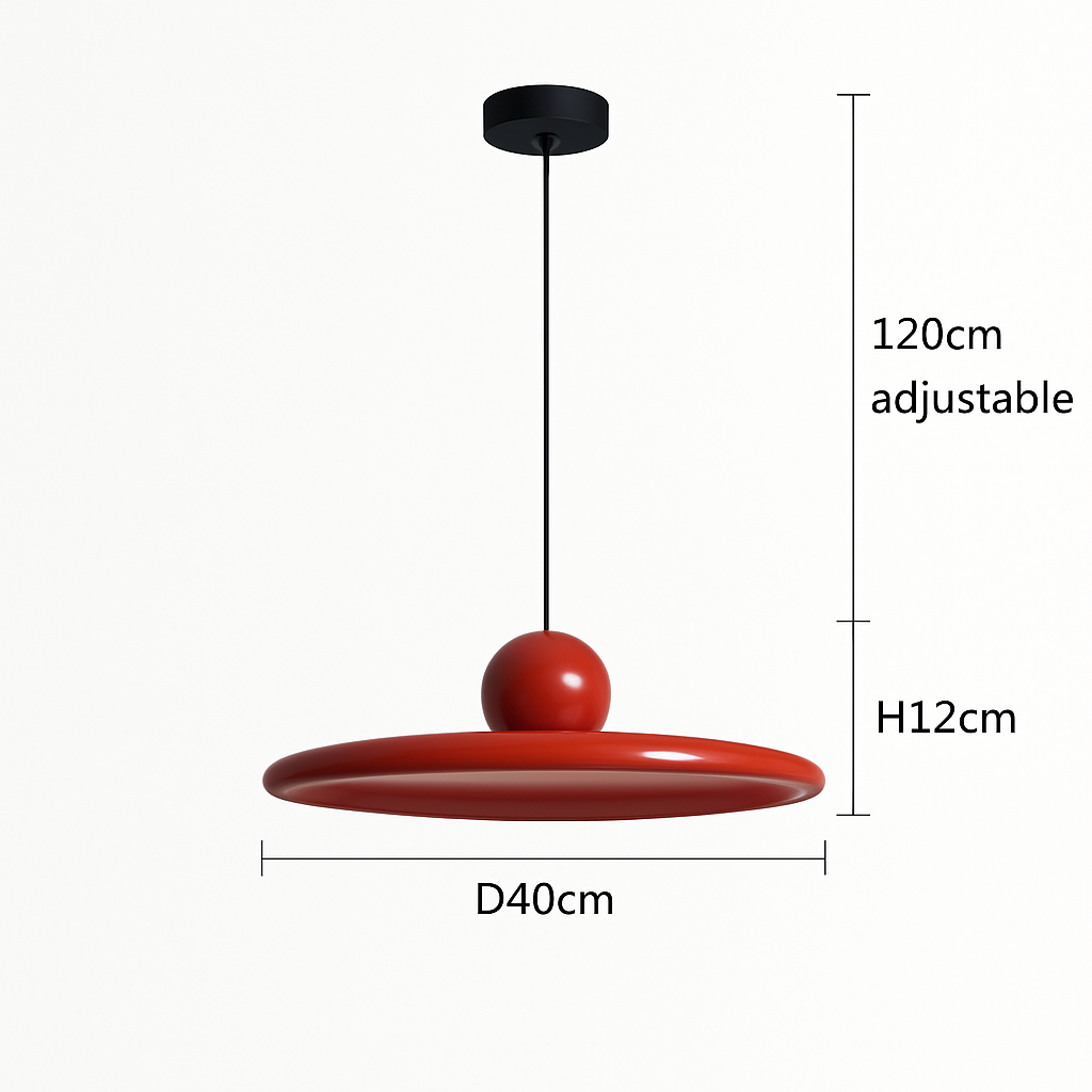 Nordique LED Suspension Lumière Crème Vent Soucoupe Volante Lampes Pour Salon Chambre Chevets Restaurant Hôtel Éclairage Intérieur